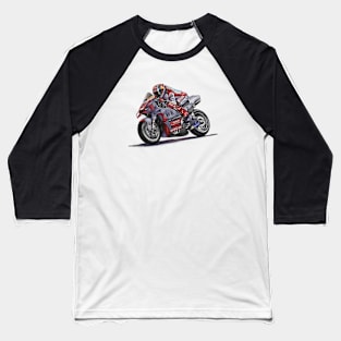 Drawing/Sketching MotoGP Team No 49 Baseball T-Shirt